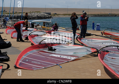 Austragungsort der Olympischen Spiele Weymouth-Dorset-England Stockfoto