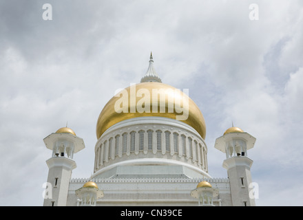 Sultan Omar Ali Saifuddin Moschee, Bandar Seri Bagawan, Brunei Stockfoto