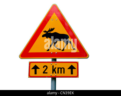 Warnschild Stockfoto