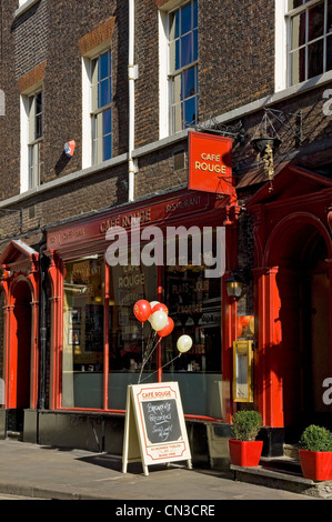 Cafe Rouge niedrige Petergate York North Yorkshire England UK GB Großbritannien Stockfoto