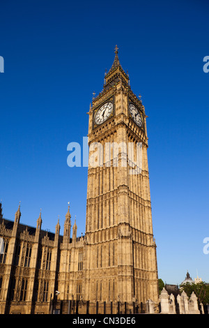 England, London, Westminster-Palast, Big Ben Stockfoto