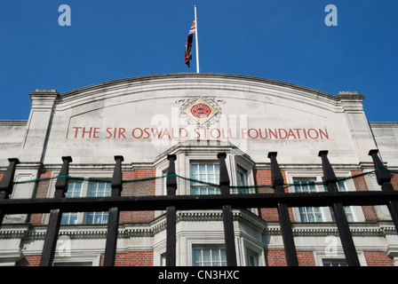 Der Sir Oswald Stoll Foundation building, Fulham, London, UK Stockfoto