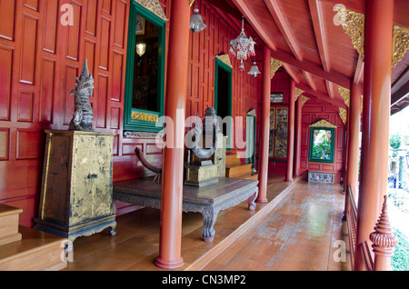 Thailand, Bangkok. Die prasart Museum. Private Sammlung asiatischer Kunst und Artefakte. Stockfoto