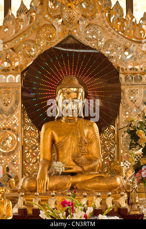 Myanmar (Burma), Abteilung, Mandalay, Kuthodaw Pagode in Mandalay Buddha Stockfoto