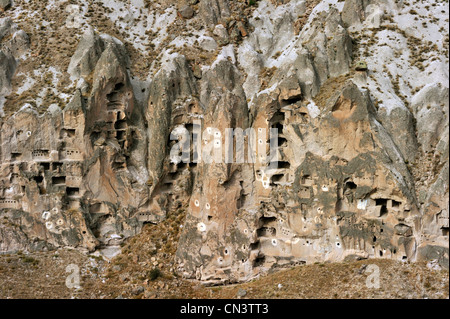 Zentral-Anatolien, Türkei, Kappadokien, aufgeführt als Weltkulturerbe der UNESCO, Soganli Tal Stockfoto