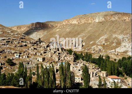 Zentral-Anatolien, Türkei, Kappadokien, aufgeführt als Weltkulturerbe der UNESCO, Soganli Tal Stockfoto