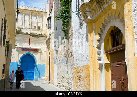 Marokko, Tanger, Tanger Tetouan Region Kasbah Stockfoto