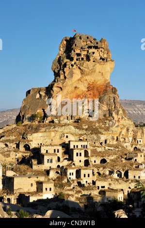 Türkei, Zentral-Anatolien, Cappadocia, Weltkulturerbe der UNESCO, Ortahisar Stockfoto