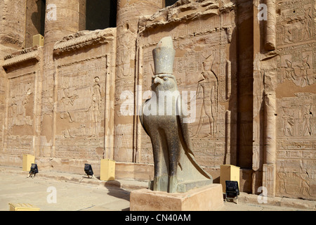 Ägypten - Edfu, Tempel des Horus Stockfoto