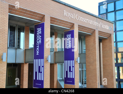 Das königliche Konservatorium von Schottland, Glasgow, UK. Stockfoto