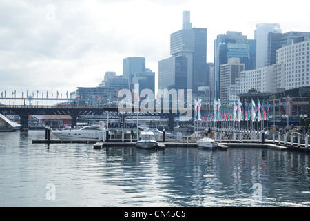 Darling Harbour Sydney Australien Stockfoto