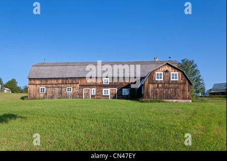 Kanada, Quebec Provinz, Region Charlevoix, St.-Lorenz-Strom Raod, Les Eboulements, ein Mitglied des Vereins der am meisten Stockfoto