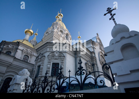 Ukraine, Krim, Sebastopol, Pokrowski Kathedrale Stockfoto