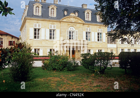 Frankreich, Gironde, Pauillac, Château Pontet Canet, ein Neo-klassischen-Schloss Stockfoto