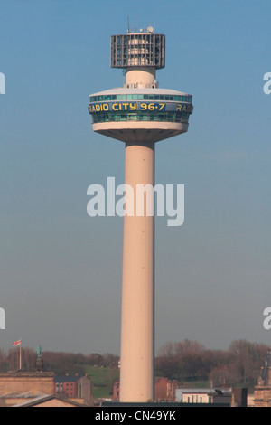 England Merseyside Liverpool, Radio City Tower Stockfoto
