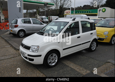 Fiat Panda Mylife in weiß Stockfoto