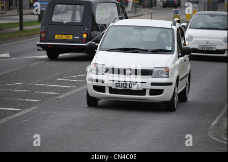 Fiat Panda Mylife in weiß Stockfoto