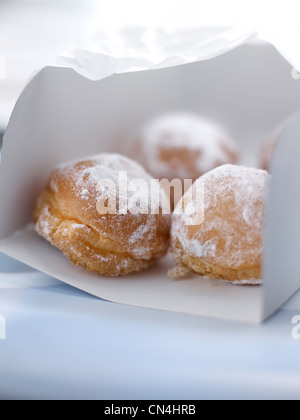 Niederlande, Amsterdam, feature: Amsterdam, Zwanzigtausend Meilen unter dem Meer, kleine Donuts Stockfoto