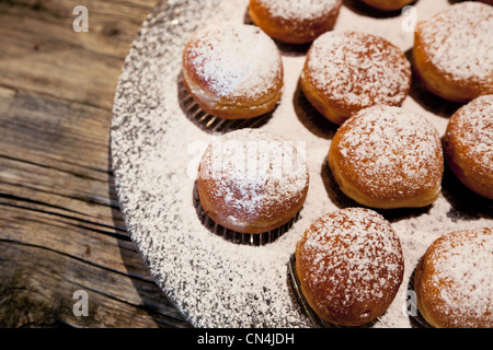 Italienische Windbeutel desserts Stockfoto