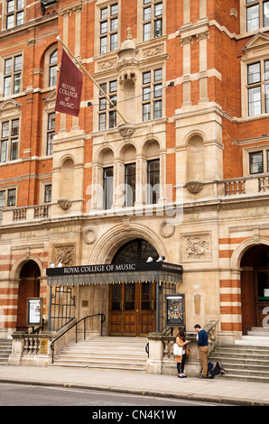 Das Royal College of Music in Kensington London Großbritannien Stockfoto