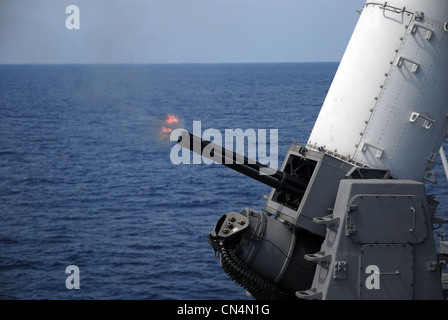 Phalanx Close-in Weapon System (CIWS) Stockfoto