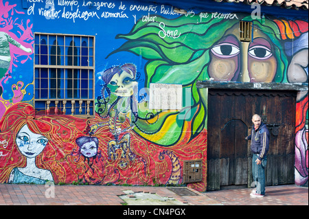 Kolumbien, Cundinamarca Abteilung, Bogota, La Candelaria Bezirk, Sala Seki Sano Theater Stockfoto