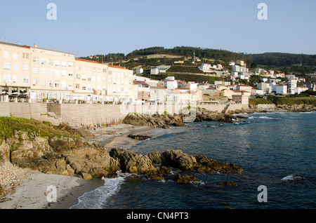 Küste von Caion - Galicien, Spanien Stockfoto