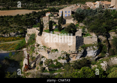 Frankreich, Herault, Pays Cathare, Minerve Dorf Les Plus Beaux Dörfer de France (The Most Beautiful Dörfer gekennzeichnet Stockfoto