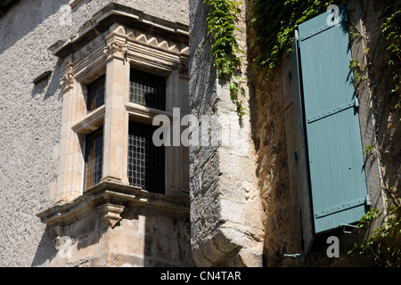 Frankreich, Aude, Dorf von Caunes Minervois, Herrenhaus Hotel Sicard (14. Jahrhundert) Stockfoto