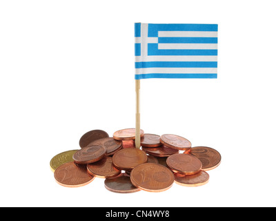 Griechische Finanzkrise Stockfoto