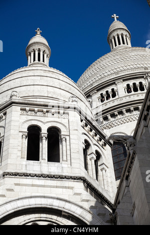 Basilika Sacre-Coeur, Montmartre, Paris, Frankreich Stockfoto