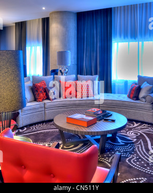 Extreme WOW Suite im Hotel W Austin Stockfoto