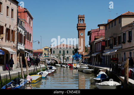 Italien, Venetien, Venedig, Weltkulturerbe der UNESCO, Murano Stockfoto