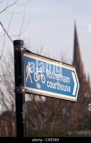 Rotherham Magistrates Court Stockfoto