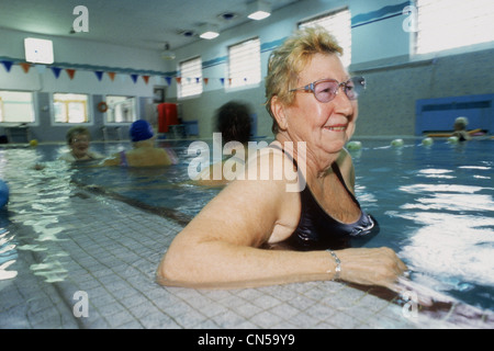 Frauen in Führungspositionen in Minifussball Klasse, Charlottetown, PEI Stockfoto