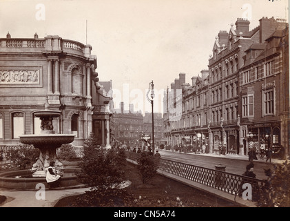 Lichfield Street, Wolverhampton, 1900-1910. Stockfoto