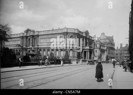 Lichfield Street, Wolverhampton, 1920er Jahre. Stockfoto