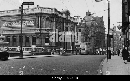 City Art Gallery, Lichfield Street, Wolverhampton, 1950er Jahre. Stockfoto