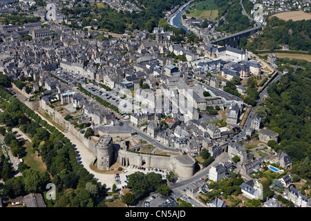 Frankreich, Côtes d ' Armor, Dinan (Luftbild) Stockfoto