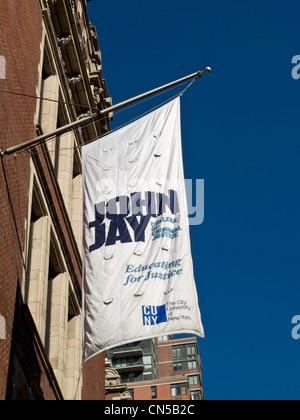 John Jay College für die Strafjustiz, NYC Stockfoto