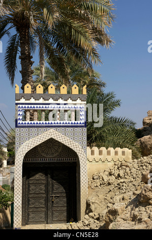 Sultanat von Oman, Al Dakhiliyah Region, westlichen Hajar-Gebirge, Wadi Fanja Stockfoto