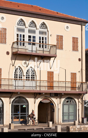Israel, Tel Aviv, Jaffa, Clock Tower Square Stockfoto