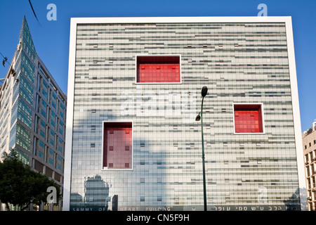 Israel, Tel Aviv, Tel Aviv Sourasky Medical Center, Sammy Ofer Herz Gebäude eröffnet im Jahr 2011 Stockfoto