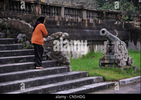Vietnam, Thua Thien Hue Provinz, Hue, Weltkulturerbe von UNESCO, Kaiserstadt, die Zitadelle vom 19. Jahrhundert Stockfoto