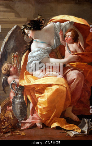 La Richesse - Reichtum 1640 Simon VOUET 1590-1649 Frankreich Französisch Stockfoto