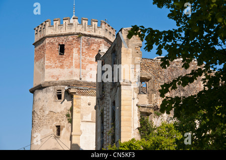 Frankreich, Isere, St. Bonnet de Chavagne (Umgebung von St-Antoine l ' Abbaye), die Burg Arthaudiere, 16.-19. Jahrhundert, Stockfoto