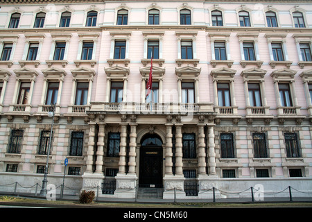 Palazzo Delle Assicurazioni Generali - General Insurance Building, Triest, Italien Stockfoto