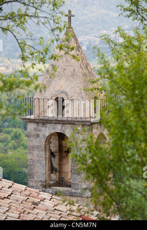 Frankreich, Drome, Drôme Provencale, Montbrun-Les-Bains, Les Plus Beaux Dörfer de France (The Most Beautiful Dörfer gekennzeichnet Stockfoto