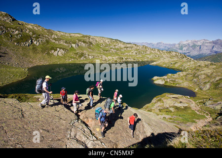 Frankreich, Haute Savoie Chamonix Mont-Blanc-Massiv des Aiguilles Rouges, Reserve Naturelle Nationale des Aiguilles Rouges Stockfoto