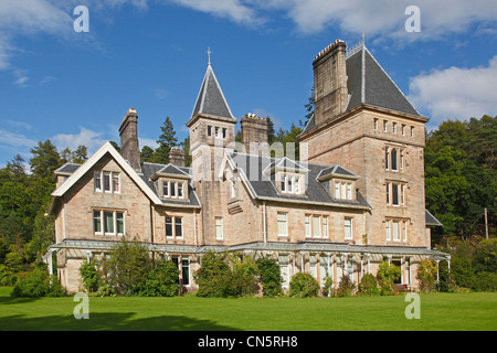 Großbritannien, Schottland, Strathclyde Region, Grafschaft Argyll, Ardtornish Haus oder Ardtornish im Schloss Stockfoto